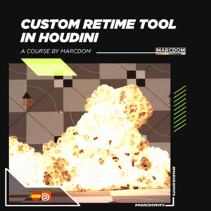 Custom retime tool in Houdini