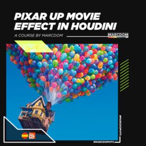 Houdini Pixar Up Effect Español