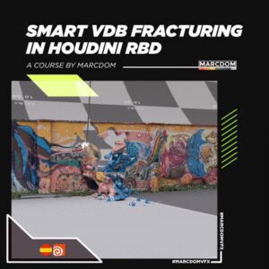 VDB Fracturing en Houdini Español